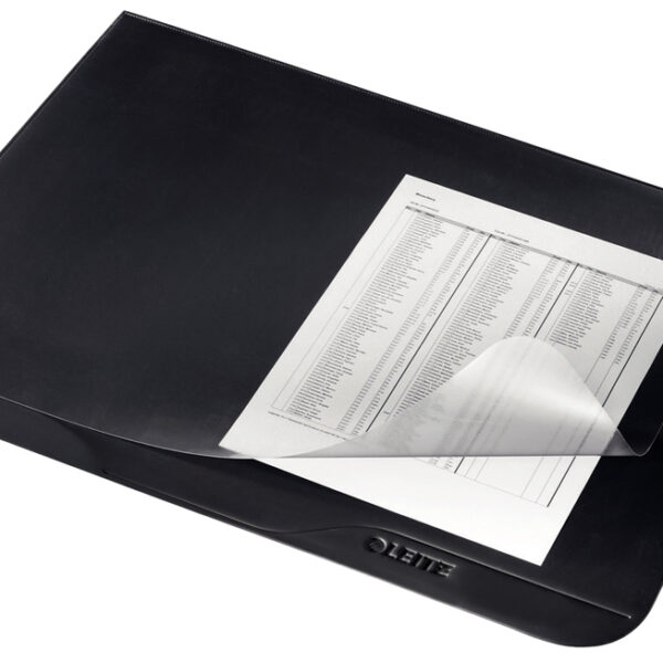 LEITZ schrijfonderlegger Soft-Touch, 530 x 400 mm, zwart