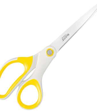 LEITZ schaar WOW Titan, lengte: 205 mm (8´), geel-metallic