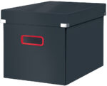 LEITZ opbergbox Click & Store Cosy Cube, grijs