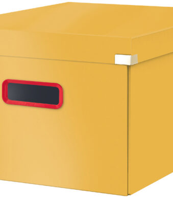 LEITZ opbergbox Click & Store Cosy M, geel