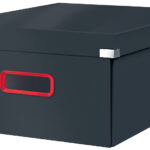 LEITZ opbergbox Click & Store Cosy L, grijs