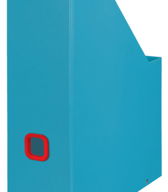 LEITZ tijdschriftencassette Click & Store Cosy, A4, massief karton, blauw