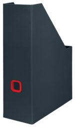 LEITZ tijdschriftencassette Click & Store Cosy, A4, massief karton, grijs
