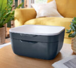 LEITZ schuifladenbox Cosy, 2 lades, grijs/lichtgrijs