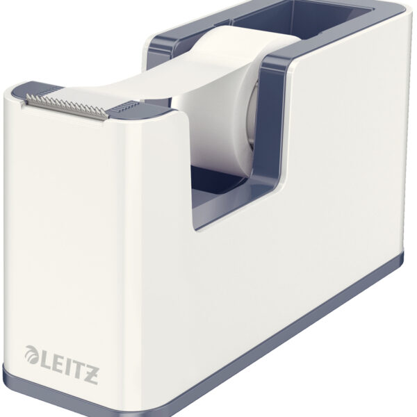 LEITZ tafeldispenser WOW Duo Colour, gevuld, wit