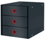 LEITZ schuifladenbox Click & Store Cosy, 3 lades, grijs