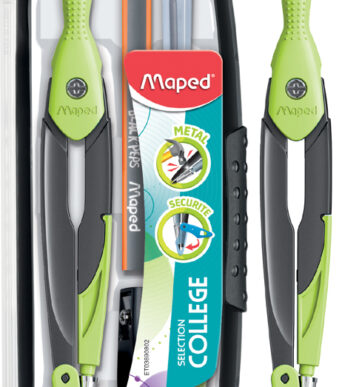 Maped passerdoos Metal Open, 5-delig, kleuren assorti