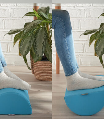 Leitz voetensteun Ergo Cosy, blauw