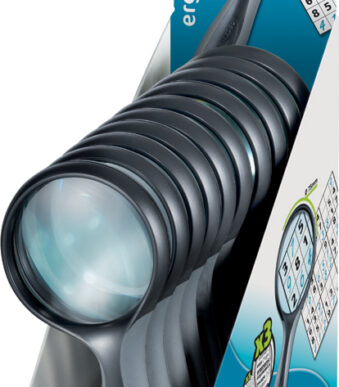 Maped loep met greep, rond, diameter: 75 mm, 10er Display