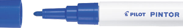 PILOT pigmentmarker PINTOR, fijn, blauw, 1,0 mm