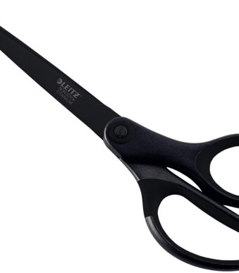 LEITZ schaar Titan non-stick, spits, lengte: 180 mm, zwart