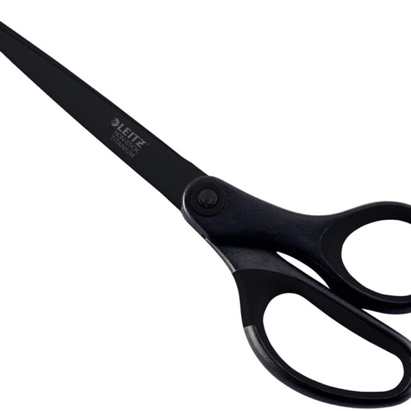 LEITZ schaar Titan non-stick, spits, lengte: 180 mm, zwart