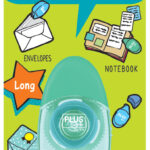 PLUS JAPAN mini-lijmroller LE TG-1512, 6 mm x 12 m, blauw