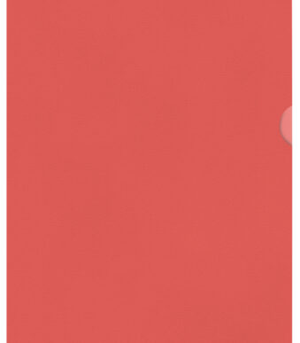 Esselte zichthoes standaard, DIN A4, PP, rood, 0,12 mm