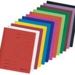 Herlitz mappen, kartonnen omslag, wit