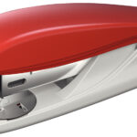 LEITZ kleine nietmachine Nexxt 5501, rood, in doosje