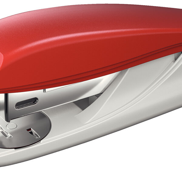 LEITZ kleine nietmachine Nexxt 5501, rood, in doosje