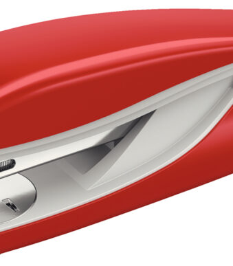 LEITZ nietmachine Nexxt 5502, rood, in doosje