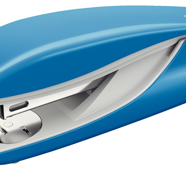 LEITZ nietmachine Nexxt 5502, lichtblauw, in doosje