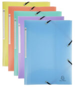 EXACOMPTA hoekspanmap Chromaline, PP, DIN A4, kleuren assorti