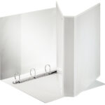 Esselte presentatie-ringband, DIN A4+, wit, 4-D-rings mechaniek, rug 50 mm