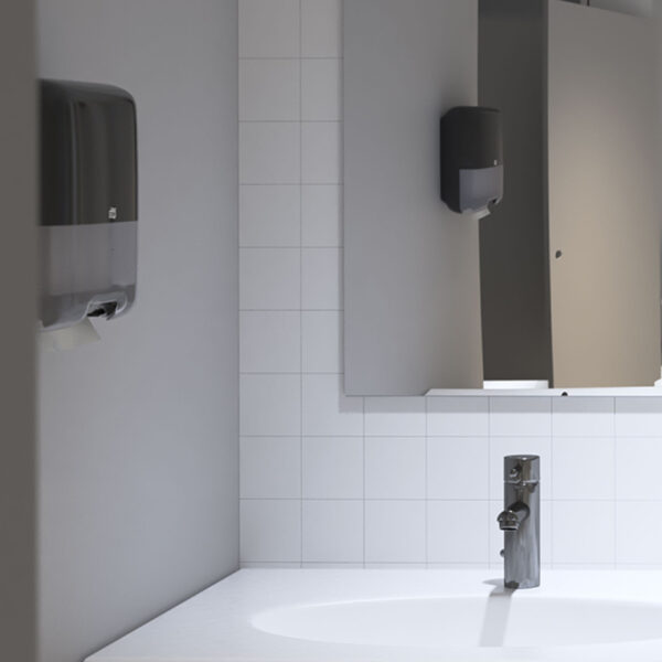 Tork Mini vouwhandoekdispenser Elevation, kunststof, zwart