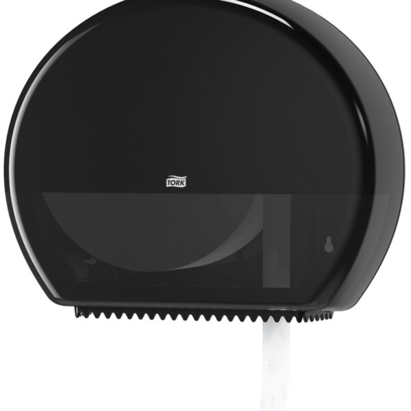Tork zwarte toiletrolhouder jumborol.