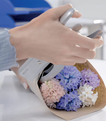 LEITZ niettang 5549, nietcapaciteit: 40 vel, mat-zilver