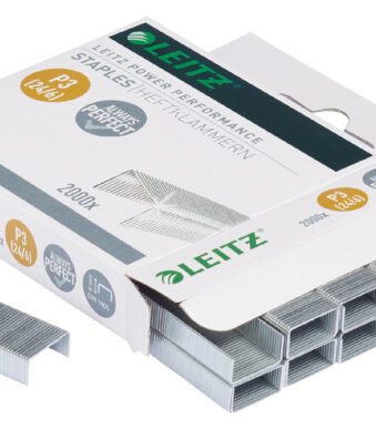 LEITZ nietjes 24/6 Power Performance P3, zilver