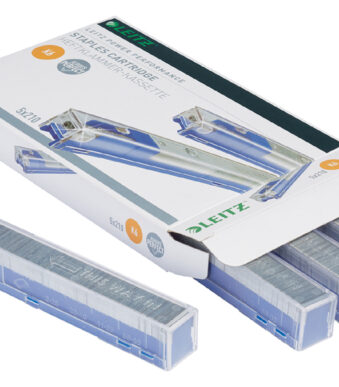 LEITZ nietjescassette K6 voor blokhechter 5551, blauw