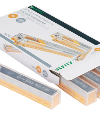 LEITZ nietjescassette K8 voor blokhechter 5551, geel