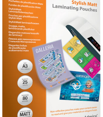 Fellowes lamineerhoes, DIN A4, mat, 160 mic, 25 st.