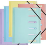 EXACOMPTA sorteermap Chromaline, A4, 6 vakken, kleuren assorti