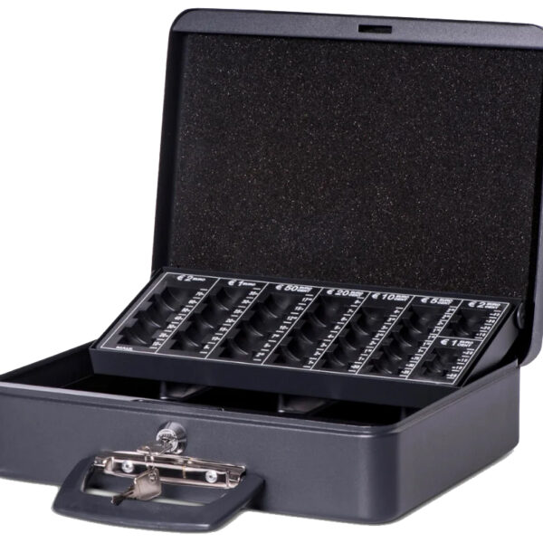 MAUL geldkistje/geldcassette met tel-inzetstuk, zwart