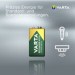 VARTA NiMH oplaadbare batterij ´RECHARGE ACCU Power´, E-Block (6F22)