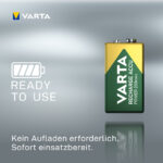 VARTA NiMH oplaadbare batterij ´RECHARGE ACCU Power´, E-Block (6F22)