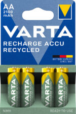 VARTA Recycled NiMH, oplaadbare batterij, Mignon AA, 2100mAh