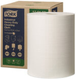 TORK rol industrieel poetspapier, 1-laags, wit, 60,8 m
