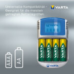 VARTA oplader LCD Charger, USB, met 12 V adapter