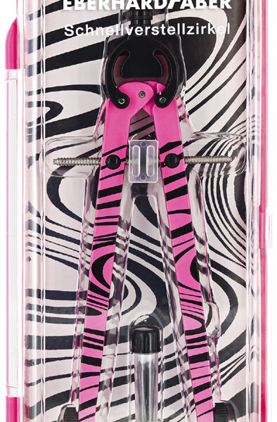 EBERHARD FABER snelverstelpasser, neonroze/zwart