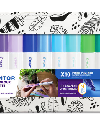 PILOT pigmentmarker PINTOR 'My Color Palette', Cool Colors