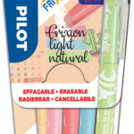 PILOT tekstmarker FRIXION light Natural, 6 stuks in etui
