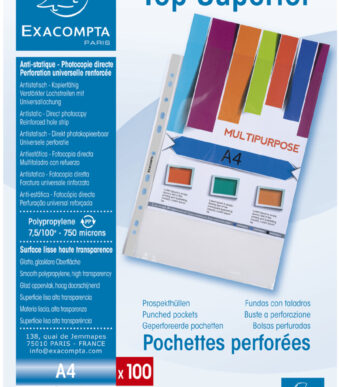 EXACOMPTA brochurehoes Superior, DIN A4, PP, glashelder