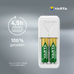 VARTA batterij-oplader Mini Charger, wit, ongevuld
