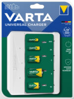 VARTA batterij-oplader Universal Charger, wit, zonder inhoud