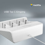 VARTA batterij-oplader Universal Charger, wit, zonder inhoud