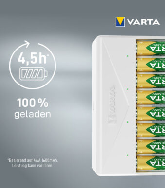 VARTA batterij-oplader Multi Charger, wit, zonder inhoud