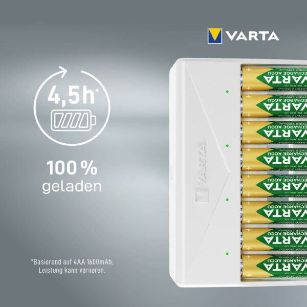 VARTA batterij-oplader Multi Charger, wit, zonder inhoud