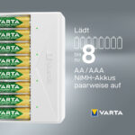 VARTA batterij-oplader Multi Charger, wit, zonder inhoud