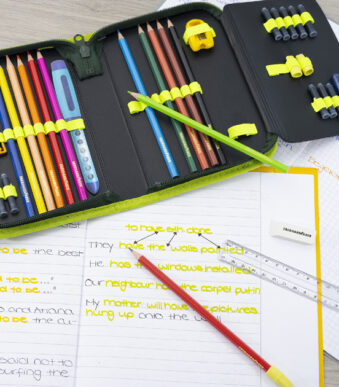 EBERHARD FABER schooletui Dino, 42-delig